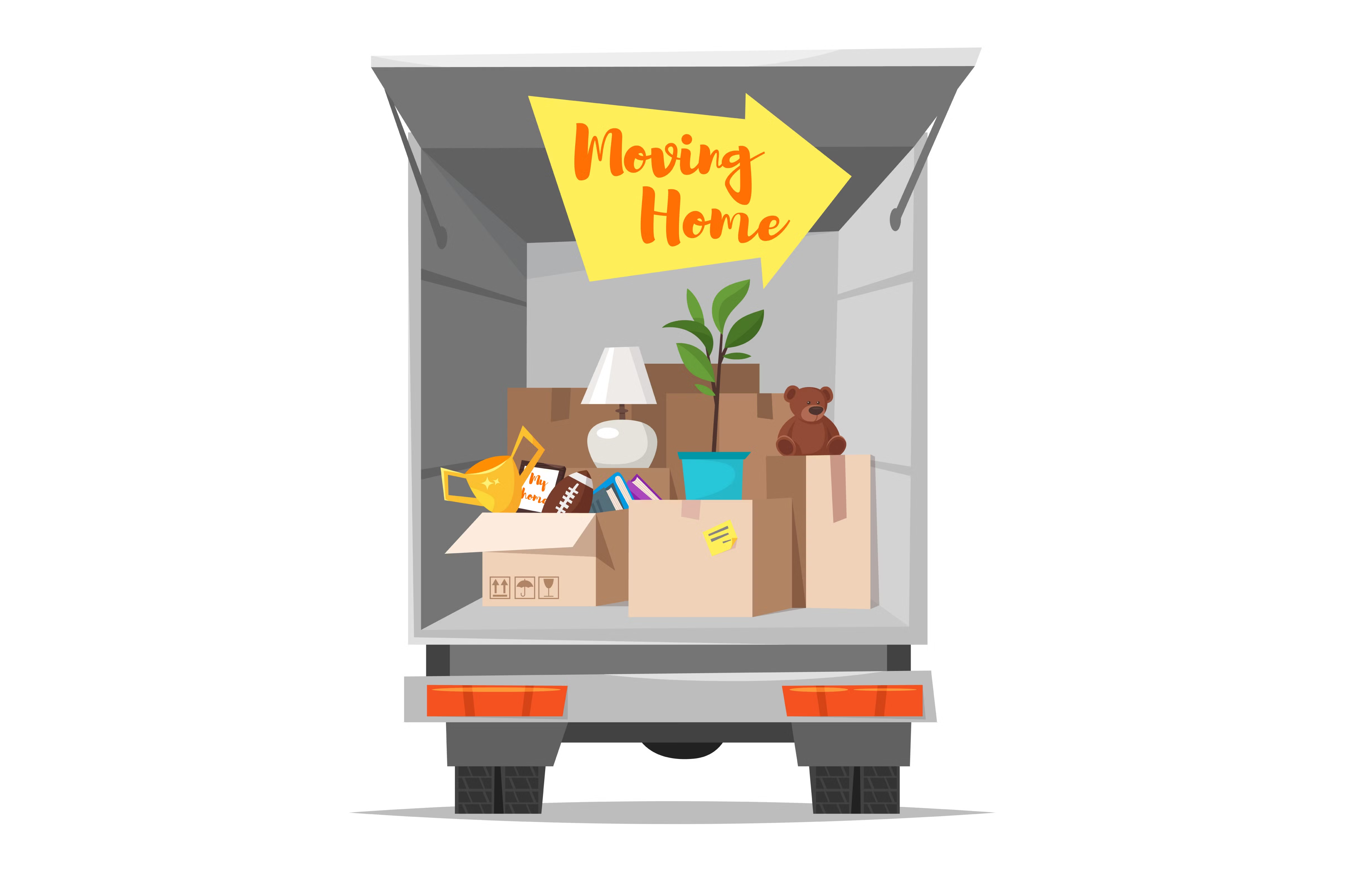 Moving Service Illustration